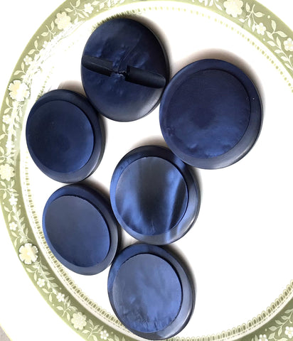 Large Midnight Blue Vintage Coat Buttons - Premium Buttons from Smart as a button - Just £0.25! Shop now at Smart as a button