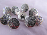 Tibetan Silver Tree of Life Buttons - Premium Buttons from Panda Hall - Just £0.55! Shop now at Smart as a button